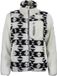 Peak Mountain Dames fleece met rits en borstzak Sherpa 350G L Beige