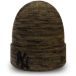 New Era Bonnet New York Yankees Tricot Marl Poignet