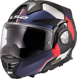 LS2 FF901 Advant X Ultra Blauw Rood 06 Systeemhelm - Maat XL