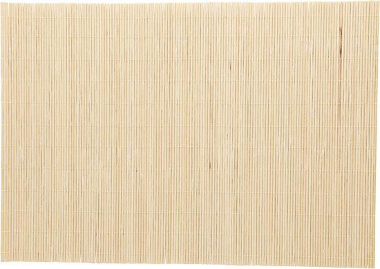 Creativ Company Bamboe mat voor vilten, afm 45x30 cm, 4 stuks - diverse kleuren