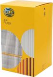 HELLA Élément de filtre à air 301 x 172 mm, convient pour SAAB 9-3