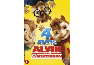 VSN / KOLMIO MEDIA Alvin And The Chipmunks 1-4 dvd