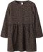 Name it Jurk Luipaardprint Chocolate Brown1