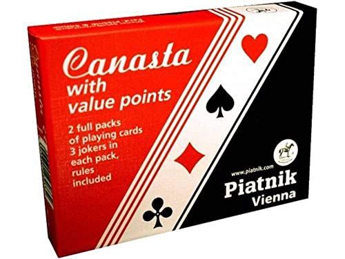 Piatnik Canasta met Waardeblok - 9001890230332