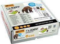 Gallagher Steenmarter complete kit M50 230V voor dakgoot en regenpijp