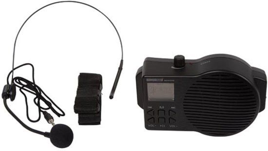 HQ Power Draagbaar Public Address -Systeem Met Usb/Sd En Fm-Radio