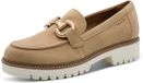 Tamaris Dames Instappers 1-24723-43 Cappuccino Leer Maat 38 EU