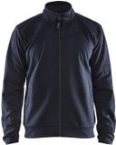 Blåkläder Service sweatshirt met rits 3362-2526 - Donker marineblauw/Zwart - XXL