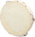 Atosa Tamboerijn met bekkens - bois - 19 cm - instrument de musique - pour Enfants/Adultes