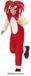 FIESTAS Rode Sonic Knuckles Outfit Kind - 10-12 jaar / 135-147cm