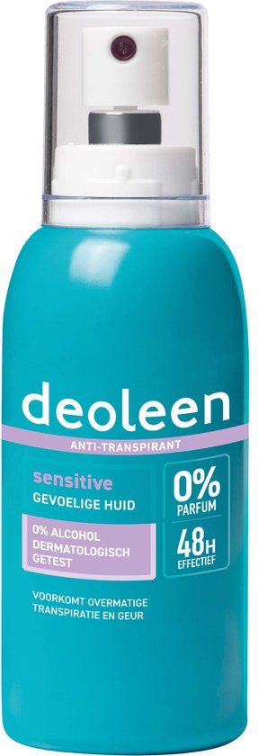 Deoleen Anti-transpirant Pompspray Sensitive 75 ml