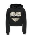 Only & Kids Kogcooper Life Heart Ls Hoodie Swt Noos