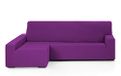 Martina Home Chaise Longue Stretch Sofa Cover, Textuur, Cardinal, Brazo izquierdo Largo (Visto de frente)