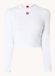 HUGO BOSS Dafilomena Cropped Longsleeve with Logo Embroidery