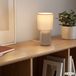 Briloner Dora Tafellamp Slaapkamer Keramiek Beige Ø13cm x 27cm