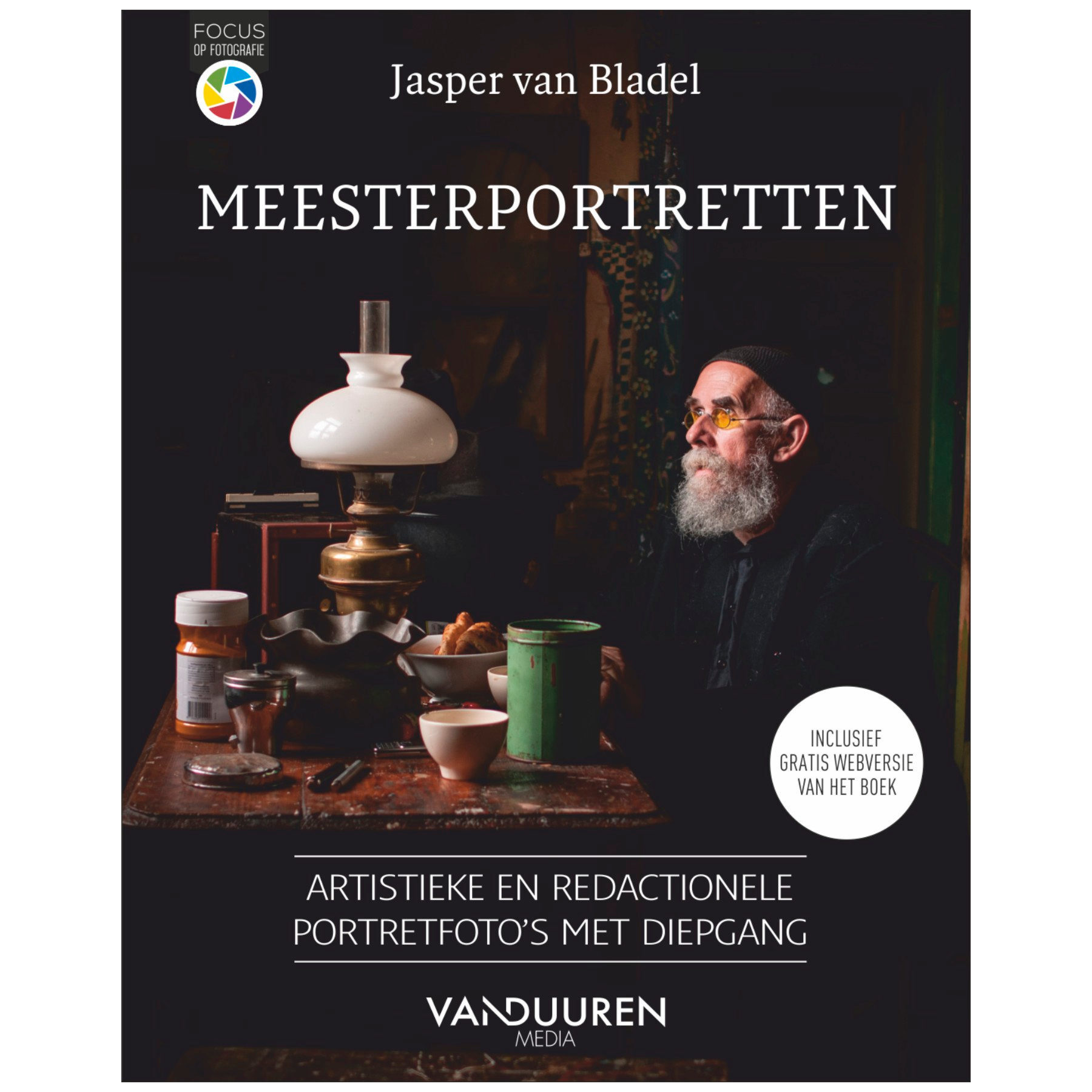 Boeken Focus op Fotografie: Meesterportretten - Jasper van Bladel