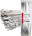 AMIO Serre-câbles métalliques en acier inoxydable 7.9x400mm 100 pcs AMIO-04326