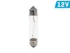 C5W lampe pour voiture, 12V, 5W, SV8.5, verre clair, adapté pour éclairage de plaque d'immatriculation