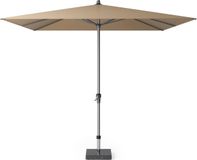 Platinum Sun & Shade Middenstokparasol Riva 275x275 cm Taupe Easy-up draaisysteem 96% UV protectie