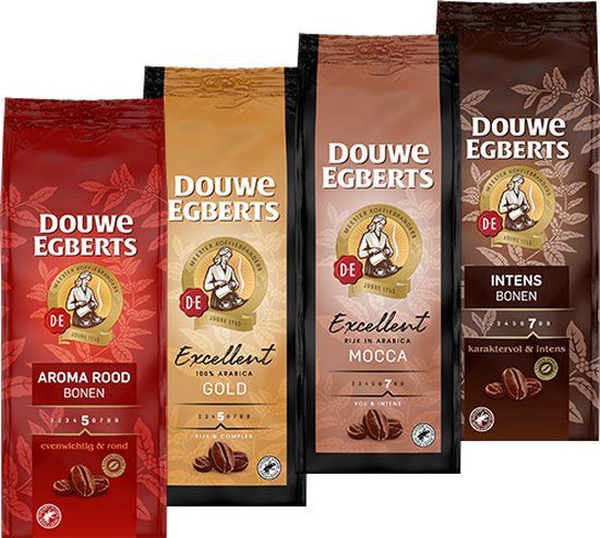 Douwe Egberts Koffiebonen Variatiepakket - 4 x 500g