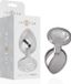 INTENSE Bouchon anal en métal Argent Taille L