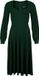 Voodoo Vixen Textured Knit Flare Dress Robe mi-longue pour femmes - vert - M