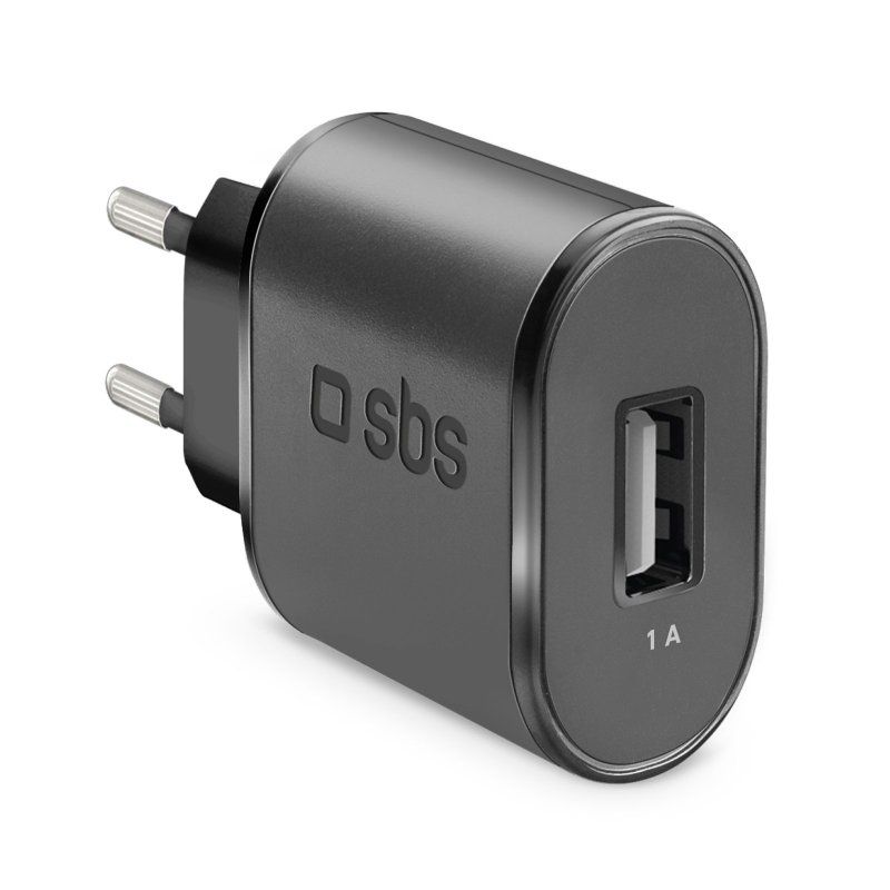 SBS TETR1USB1A Batterijoplader - 5W - Zwart