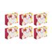 Clairefontaine 32484-6Cpack - 6 geschenkzakjes Excellia - Shopping formaat - 37,3 x 11,8 x 27,5 cm - 210 g - motief: HB roze - geschenkverpakking, ideaal voor: gezelschapsspellen, puzzels