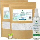 Ré-genesis Magnesiumolie 200 ml spray en 4 kg Magnesium Badkristallen Vlokken