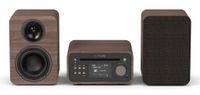 Pure Classic Stéréo Mini Home audio-microsysteem 40 W Bruin, Walnoot