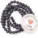 Fukugems kralen voor sieraden, 6 mm, 128 stuks, noir
