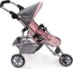 Bayer Chic 2000 Jogging Buggy Lola - Light Pink / Pink - For Baby Dolls