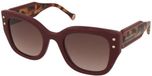 Carolina Herrera Zonnebrillen HER 0312/S LHF/HA Paars Bruin