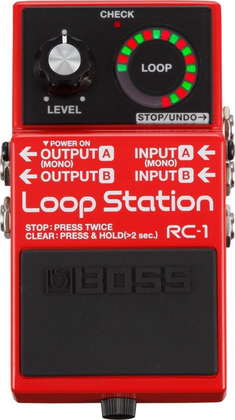 Boss RC-1 Loop Station - Effect-unit voor gitaren