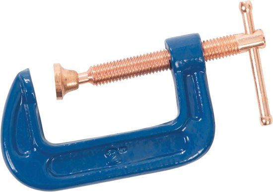 Silverline G-Klem - 50 mm - Koper