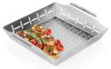 Vilde | Panier de barbecue en acier inoxydable - 27x23x5 cm - Grille à légumes perforée de cuisine