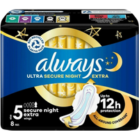 Always Ultra Secure Night 8 stuks