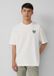 s.Oliver T-shirt en jersey lourd avec broderie pour hommes - Blanc - 3XL