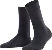 FALKE Sensitive Berlin sokken dames wol katoen grijs - maat 39-42