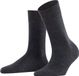 FALKE Sensitive Berlin sokken dames wol katoen grijs - maat 39-42
