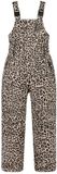 Protest PRTTuvai TD Pantalon de ski Filles Salopette Polyester Beige/Noir Taille 122