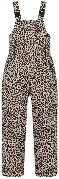 Protest PRTTuvai TD Pantalon de ski Filles Salopette Polyester Beige/Noir Taille 122