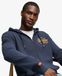 Superdry Sweat à capuche zippé Homme Logo Vintage Coupe décontractée Bleu marine Taille : S
