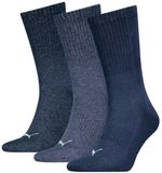 Puma Sportsokken Cushioned New Generation - 3 paar Crew sokken - Blue Combo - Maat 35/38
