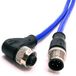 Mueller Electric C4AD81M010 Sensor/actuator connector M12