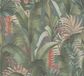 Living Walls PALMBLADEREN BEHANG | Junglestijl - Blauw Petrol Groen Beige Rood