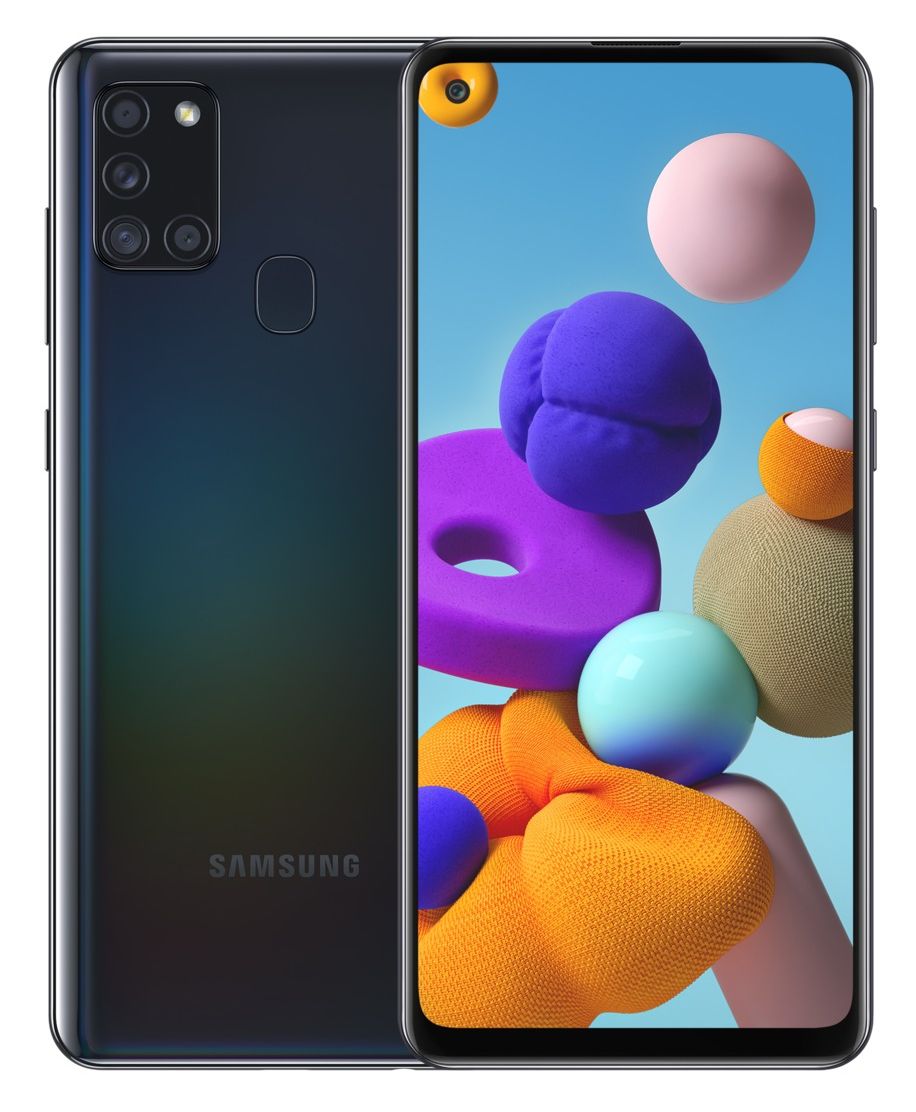 Samsung Galaxy A21s - 6.5" - 32GB - Zwart