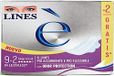 Lines Long with Absorbent Wings Lactiflex 9 Pieces + 2 Free