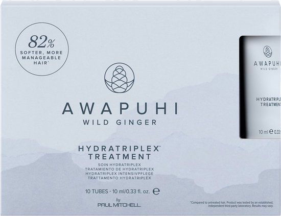 Paul Mitchell Awapuhi HydraTriplex Treatment - 10x10 ml - Beschadigd Haar - Alle Haartypes