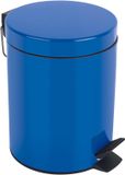 Spirella Pedaalemmer 3L - SYDNEY - Prullenbak Badkamer - Staal - Blauw